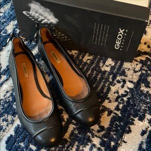 Geox Lola leather ballet flat